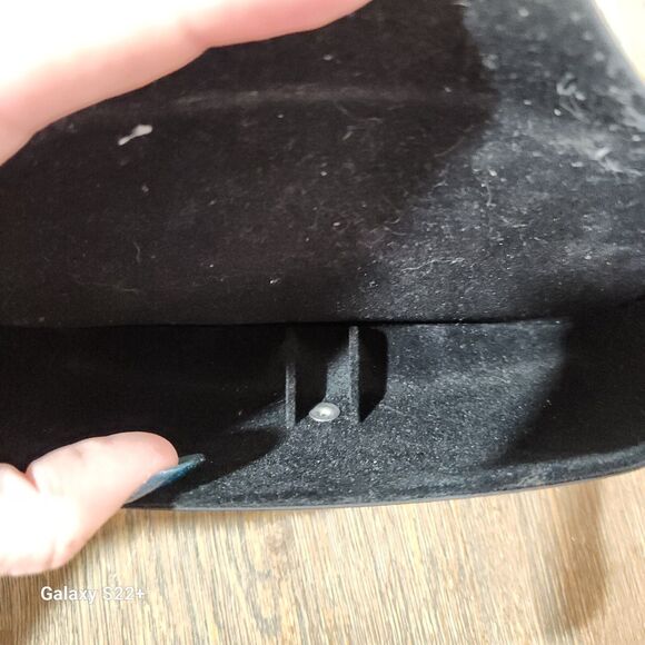 RAY BAN CASE Black Soft Eyeglasses Sunglasses Case with Snap Closure Luxottica - Picture 3 of 4